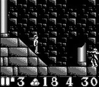 une photo d'Ã©cran de Bram Stoker s Dracula sur Nintendo Game Boy